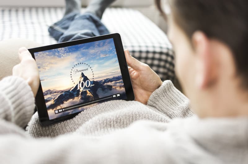 Streaming on a tablet